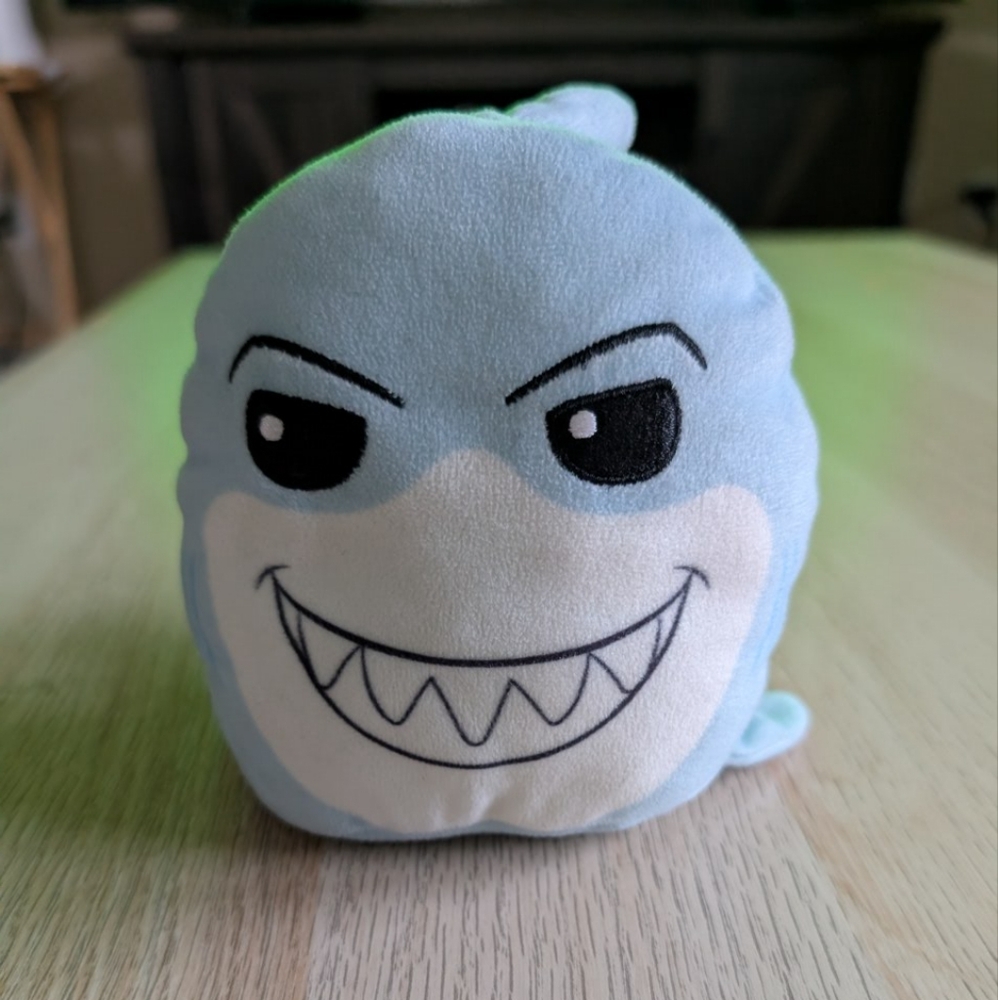 IKEA Blue and White Plush Stuffed Animals